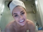 Jillian Murray Topless In Bathroom