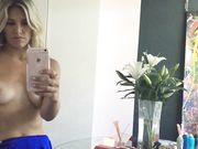 Horny Charissa Thompson Strips Nude In Her Office